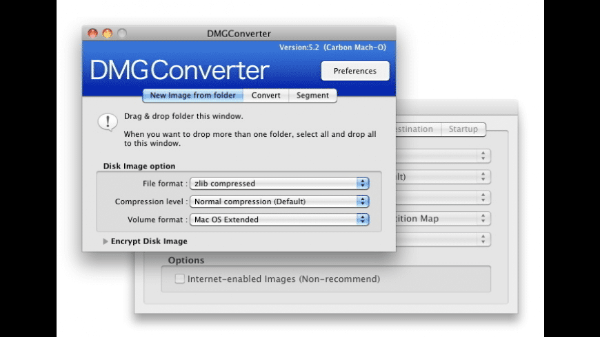 convert dmg to install on windows